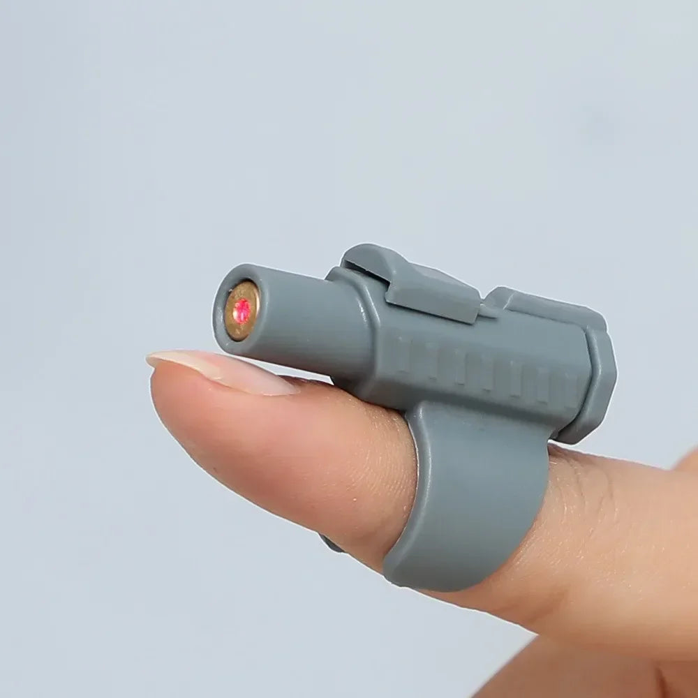 Portable Mini Laser Cat Toy - Finger Sleeve Design for Interactive Play and Endless Fun Infrared Cat Teasing Pen Pet Toy