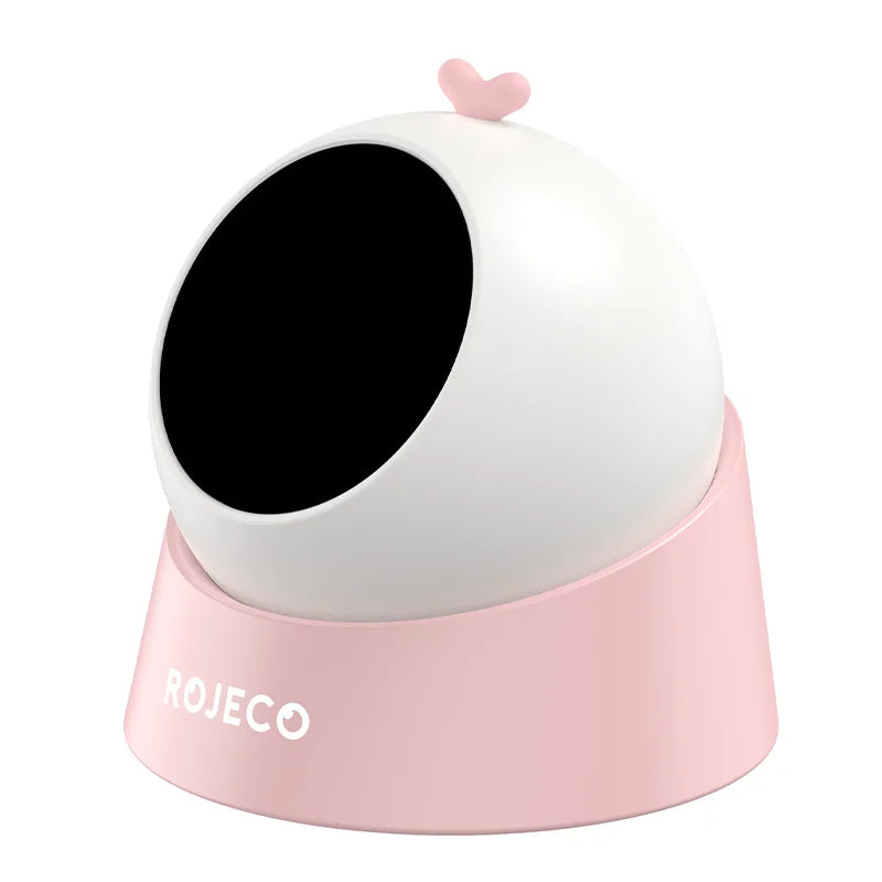 ROJECO Automatic Pet Toy Interactive Adjustable Electric Cat Laser Toy Indoor Smart Teasing Laser Cat Toy For Kitty Dog Supplies